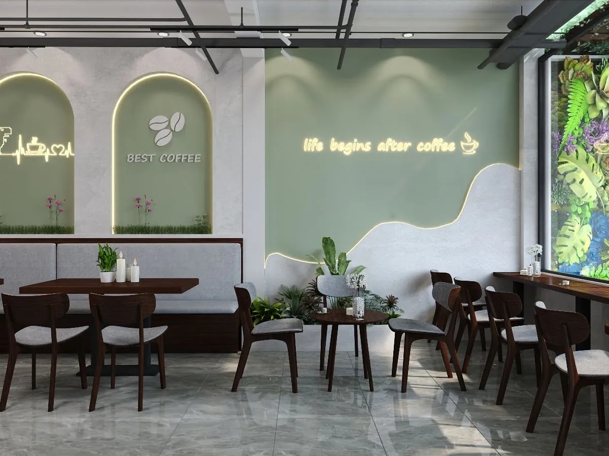 Cafe Interior Design in Chennai image 1
