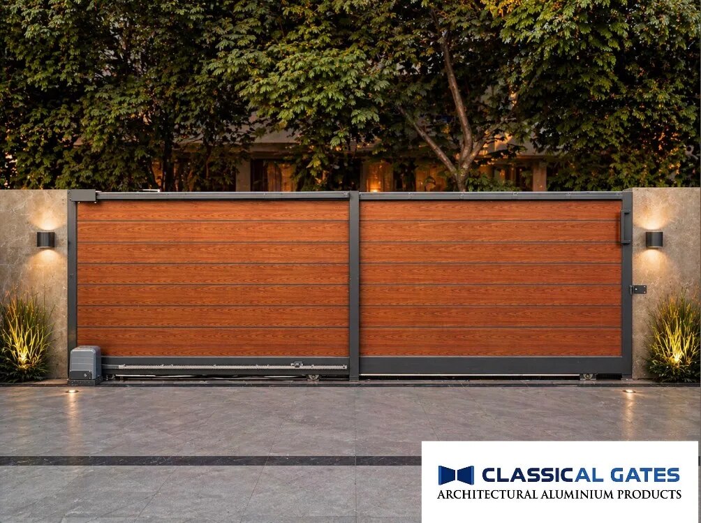 ALUMINIUM TELESCOPIC GATES image 1