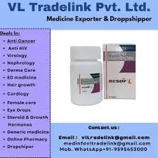 Ledipasvir & Sofosbuvir Tablets Resof-L image 1