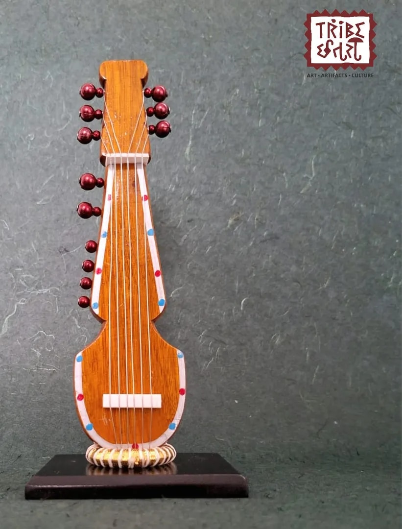 Wooden Miniature Sarod image 1