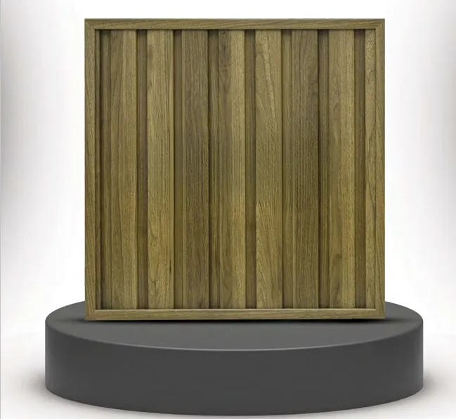 PARE Louver Panel (Spiced Walnut)-10 ft image 1