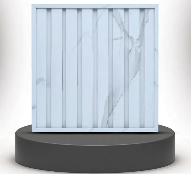 PARE Louver Panel (Statuario )-10 ft image 1