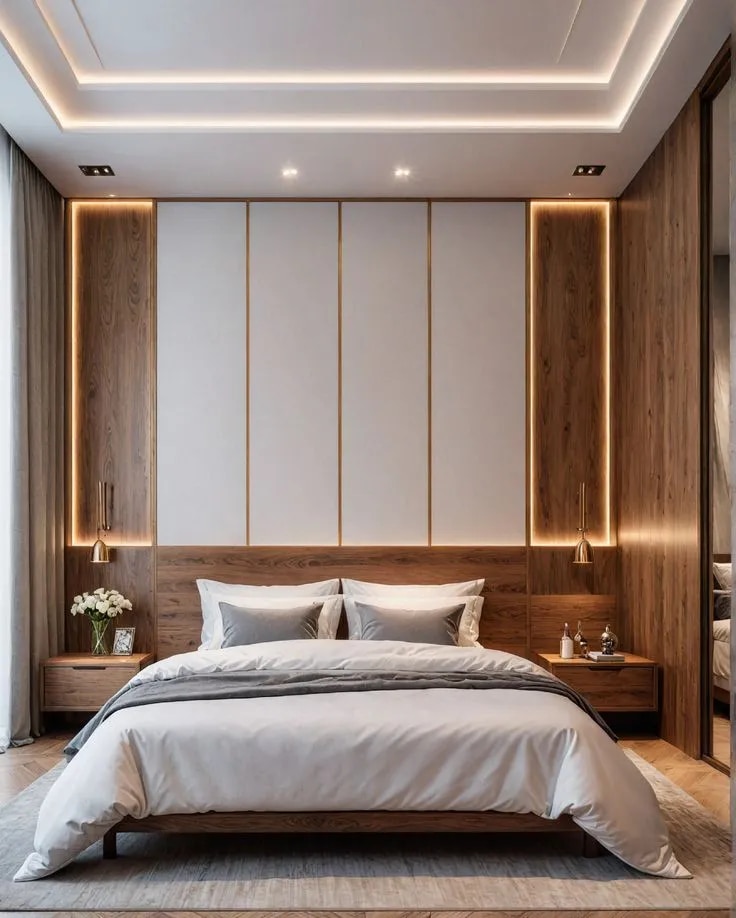Bedroom Wall Panel Interior Chennai Ideas image 1