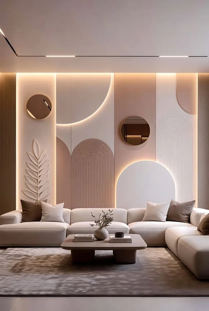3D Wall Panel Interior Design Chennai image 1