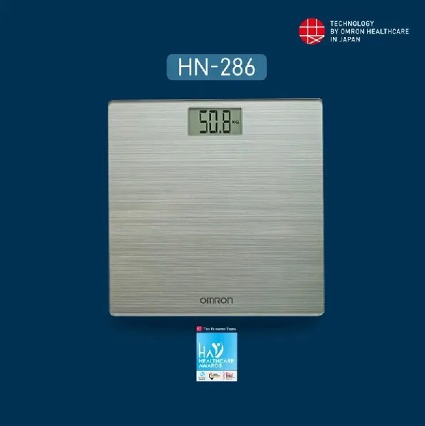 Omron HN 286 Ultra Thin Automatic Personal Digital Weight Scale image 1