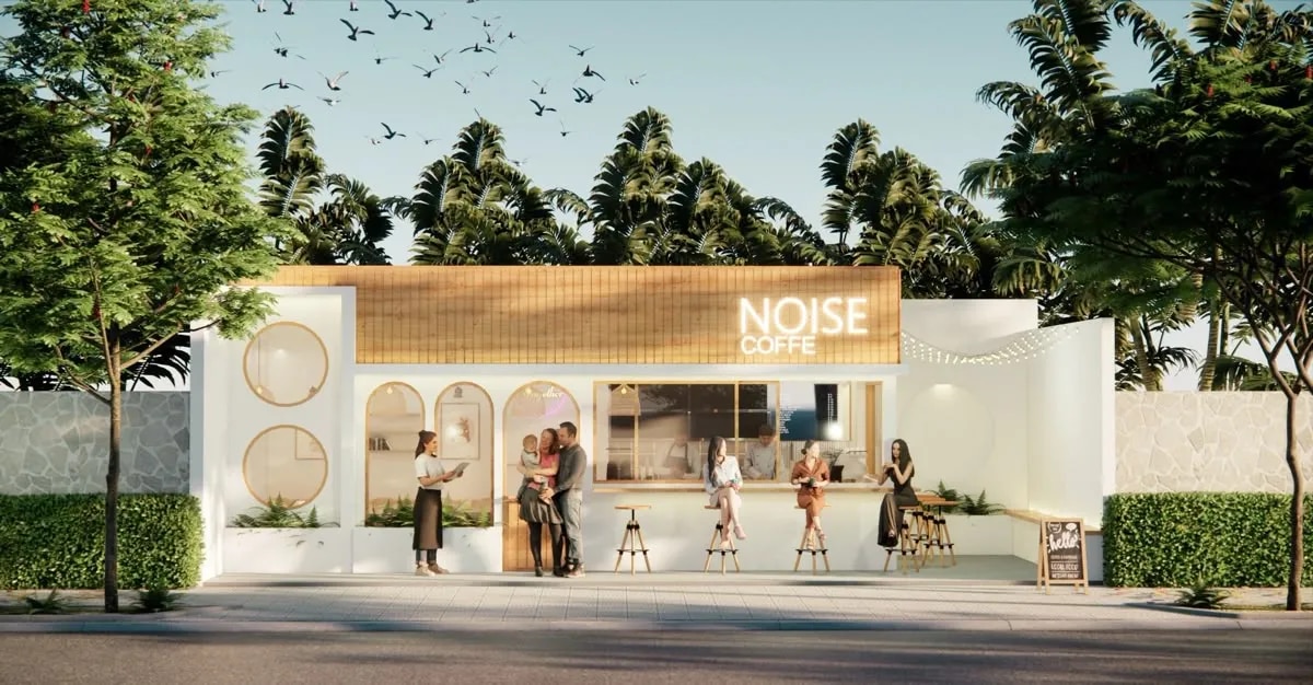 Modern Cafe Design in Chennai image 1