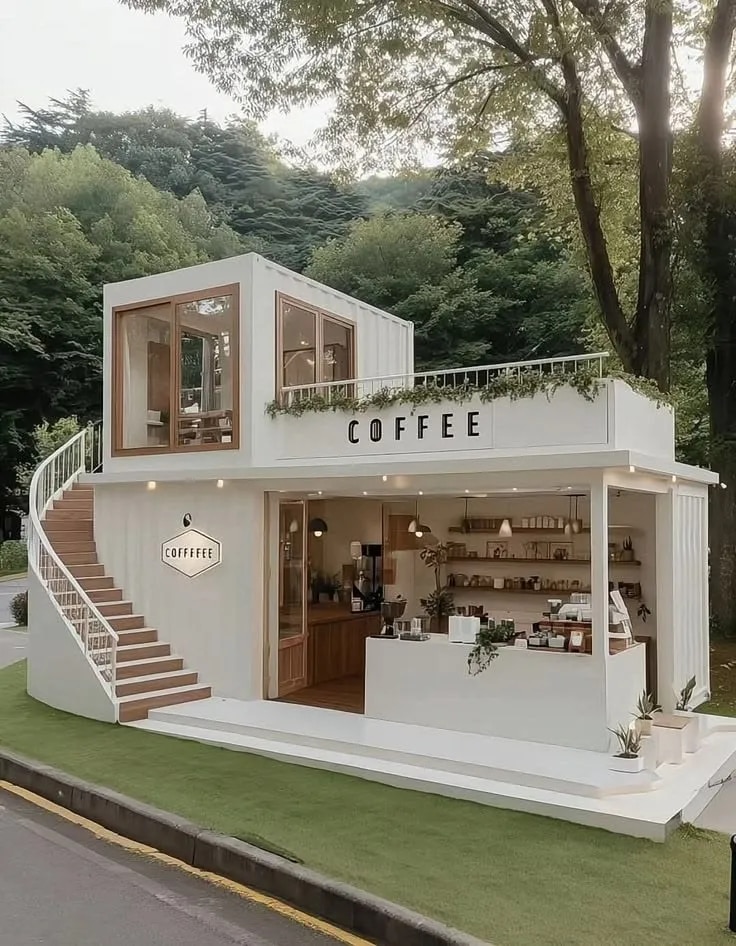 Container Cafe Design in Chennai image 1