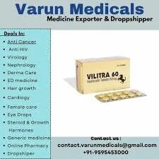 Vardenafil Tablets Vilitra 40 mg image 1