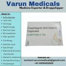 Clopidrogrel & Aspirin Capsules Clopitab-A 150 mg image 1