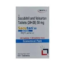 Sacubitril & Valsartan Tablets Sacutan 50 mg image 1