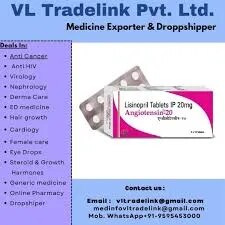 Lisinopril Tablets Angiotensin 20 mg image 1