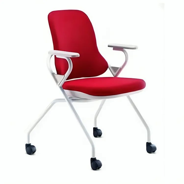 Study Chair with Writing Pad and Wheel image 1