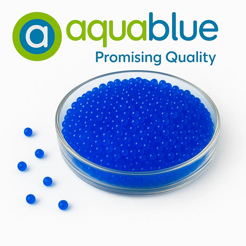 Silicagel Blue Beads image 2