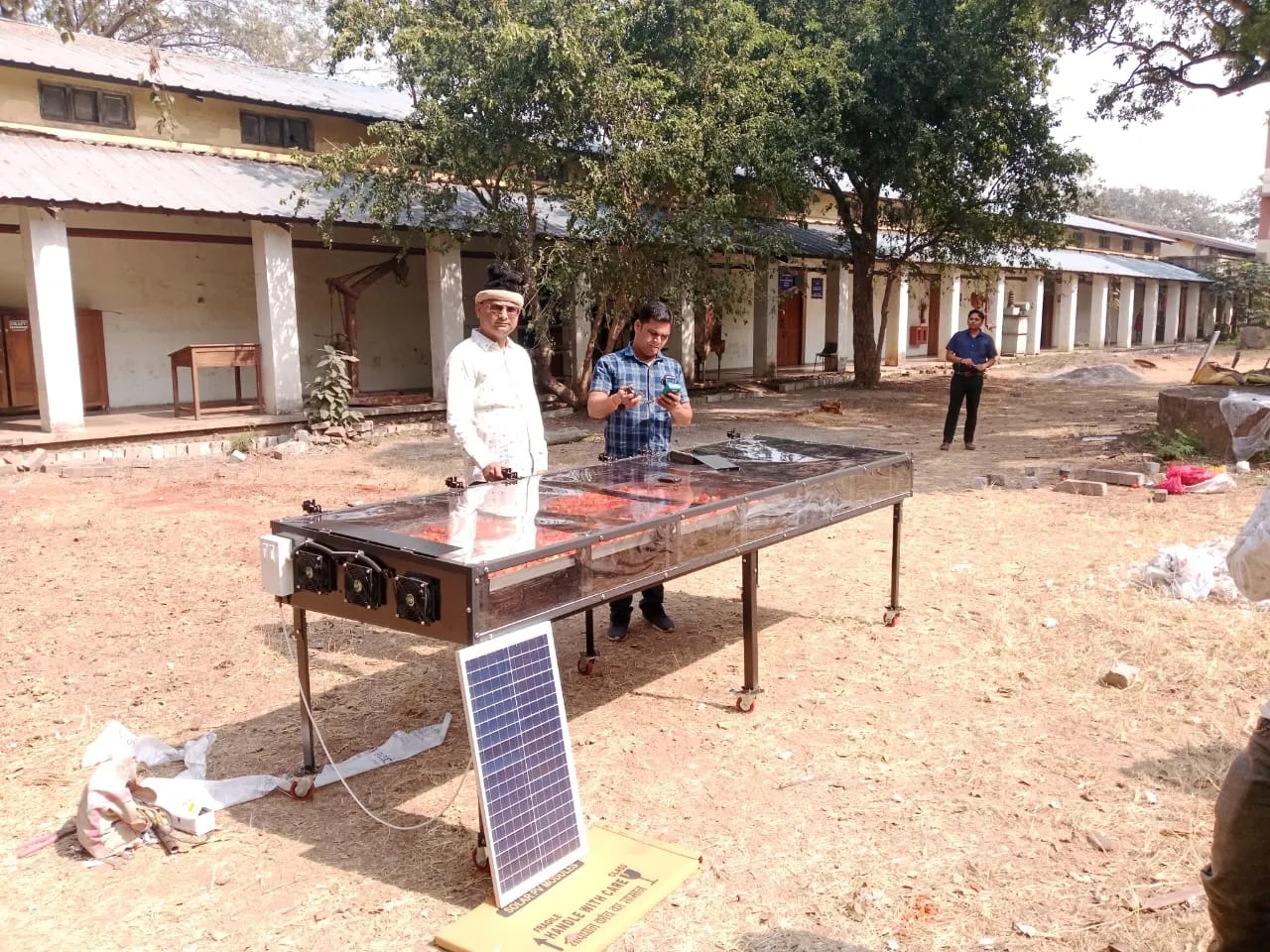 Solar Drying Machine For Red Chilli image 1