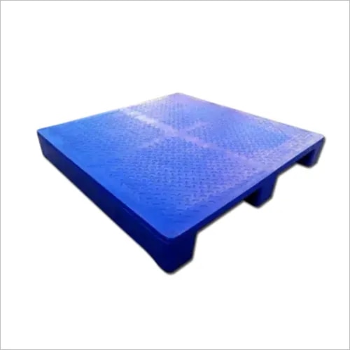 Roto Molded Two Way Chequered Top Plastic Pallet image 1