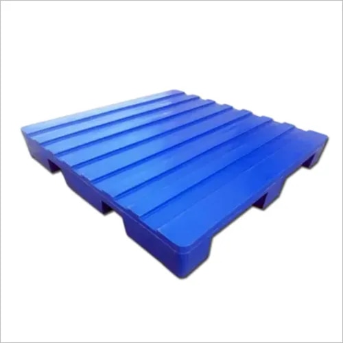 Roto Molded Four Way Corrugated Top Plastic Pallet image 1