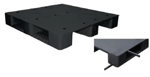 Black Plain Top Injection Pallet image 1