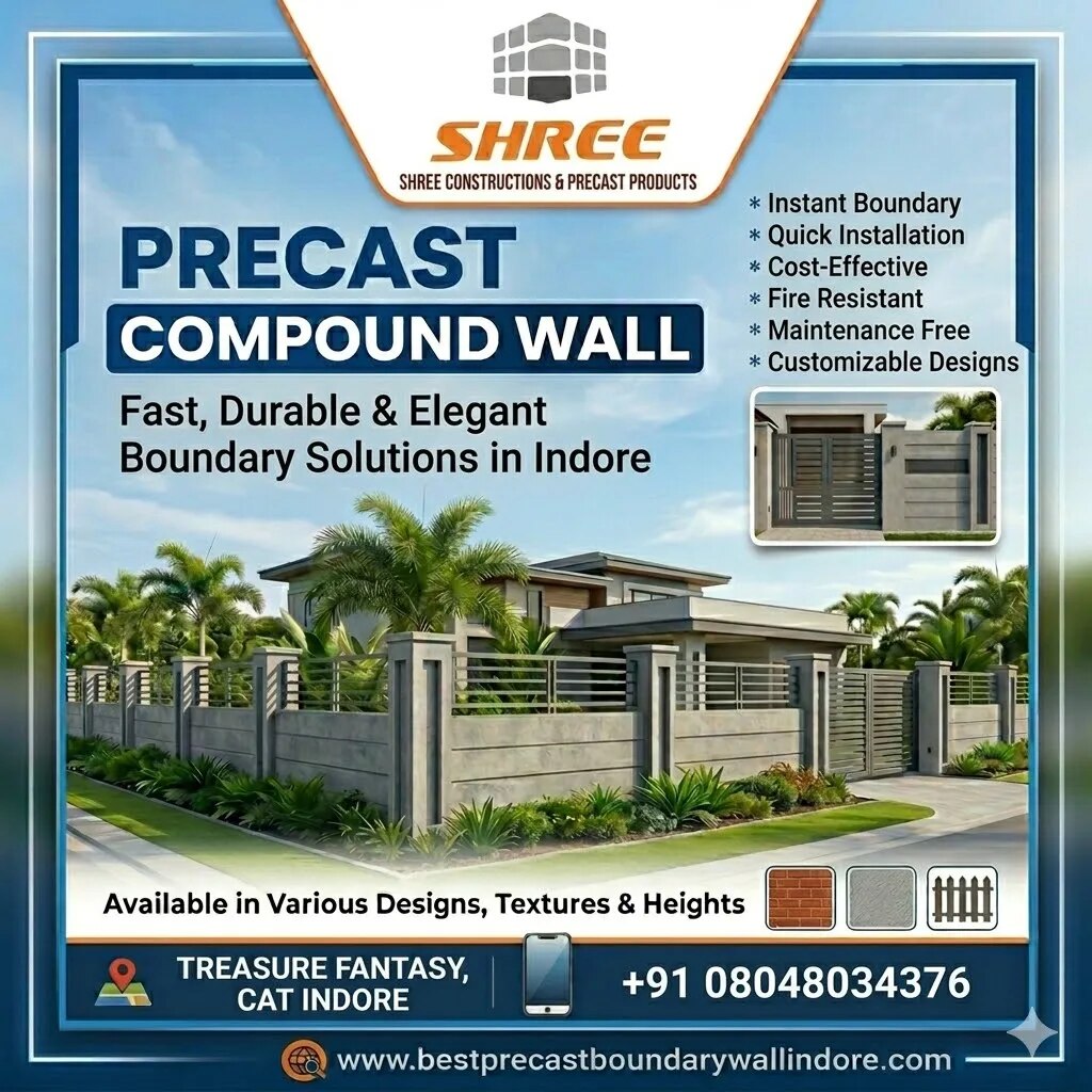 RCC Precast Compound Wall image 1