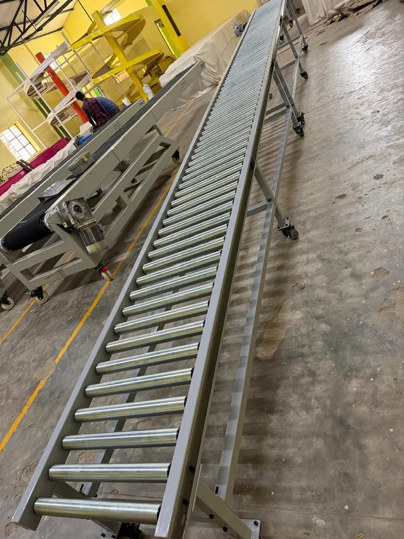 SS GRAVITY ROLLER CONVEYOR image 1