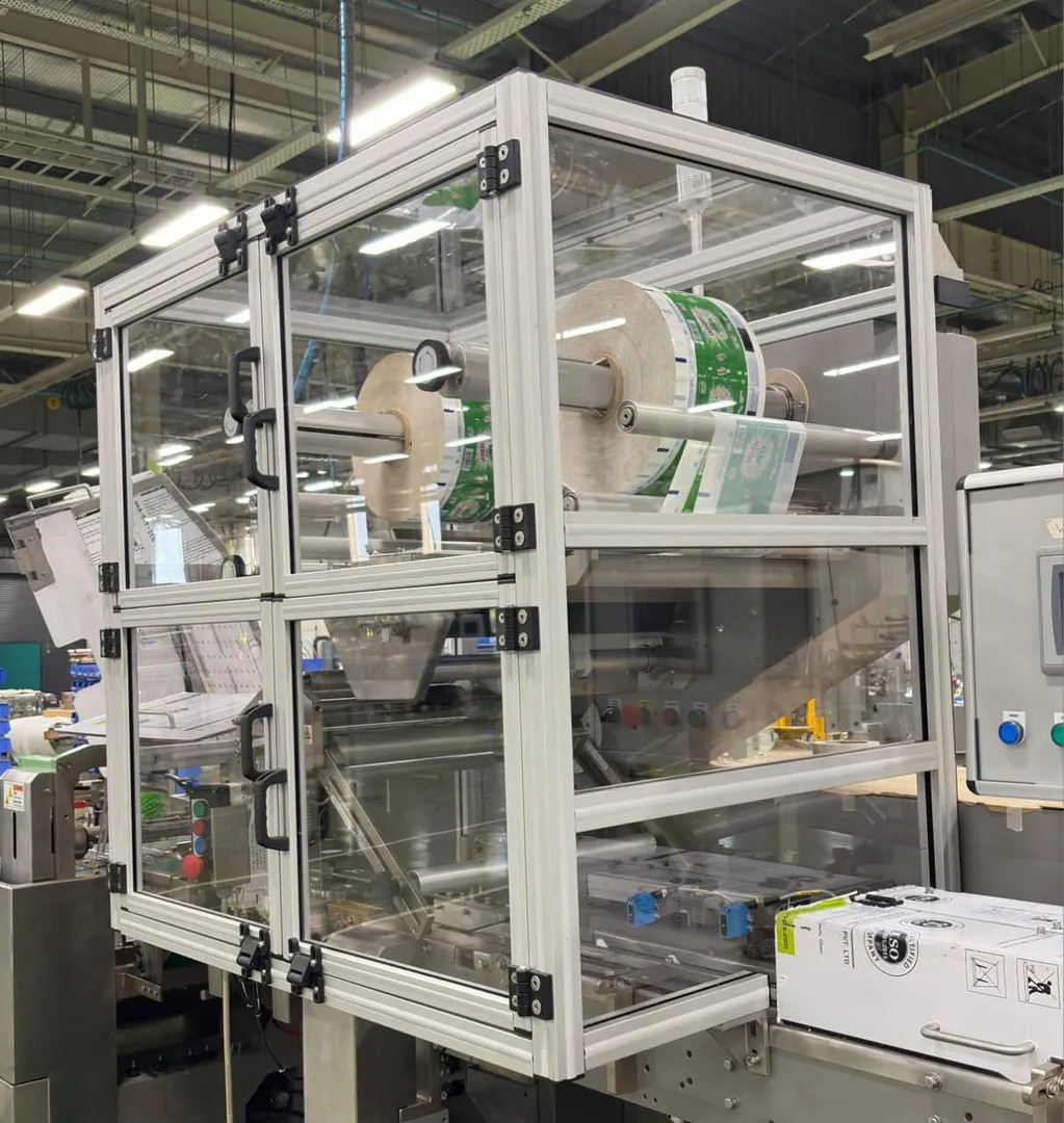 Aluminum Profile Machine Safety Enclosure image 1