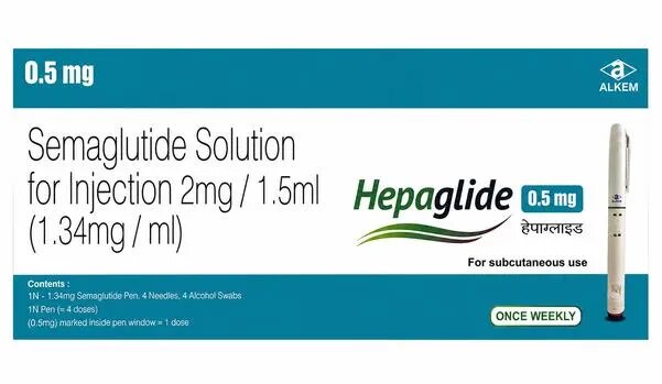 Hepaglide 0.5 mg Injection image 1