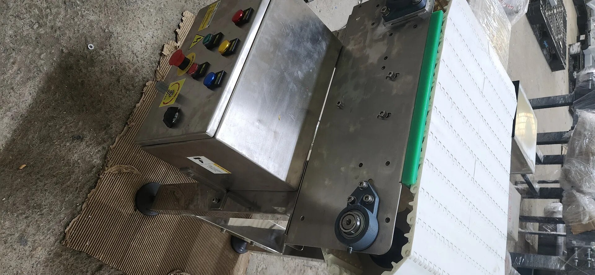 SS FOOD GRADE MODULAR BELT CONVEYOR image 1