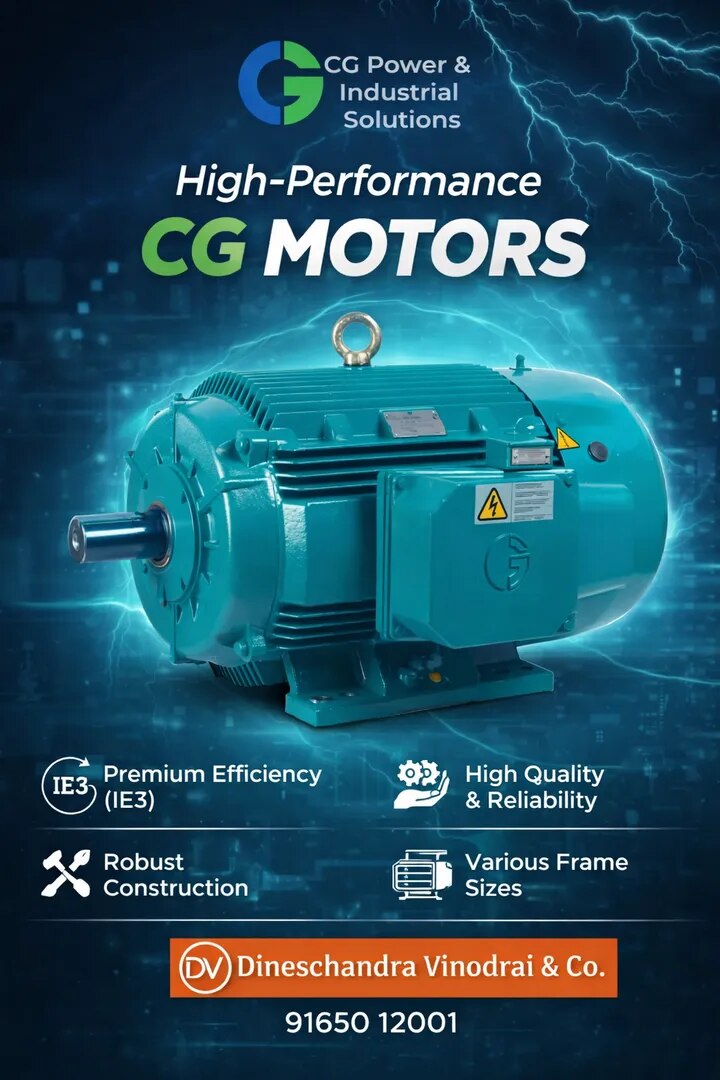 CG (Crompton Greaves) Three Phase Induction Motor image 1