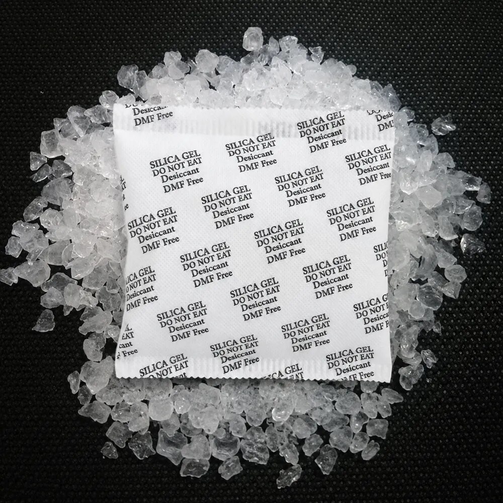 Silicagel White Crystal 50 Gm & 100 Gm Pouch image 2