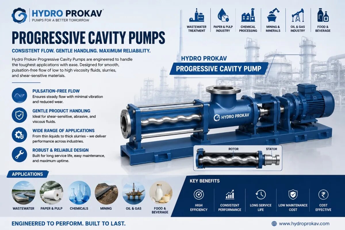 Hydro Prokav Progressive Cavity Pumps in Nagpur | MH Industries image 1