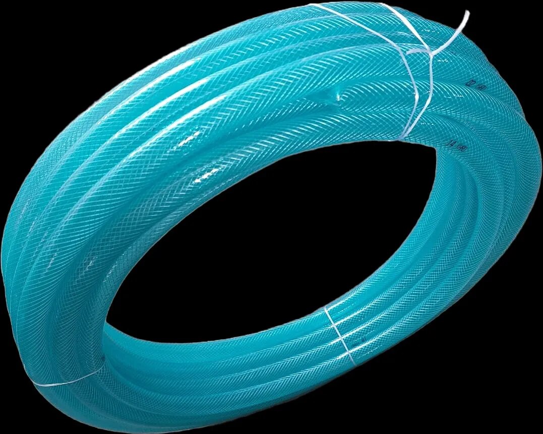 PVC Blue Braided Hose Pipe image 1
