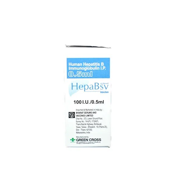 Hepabsv 100IU Injection image 1