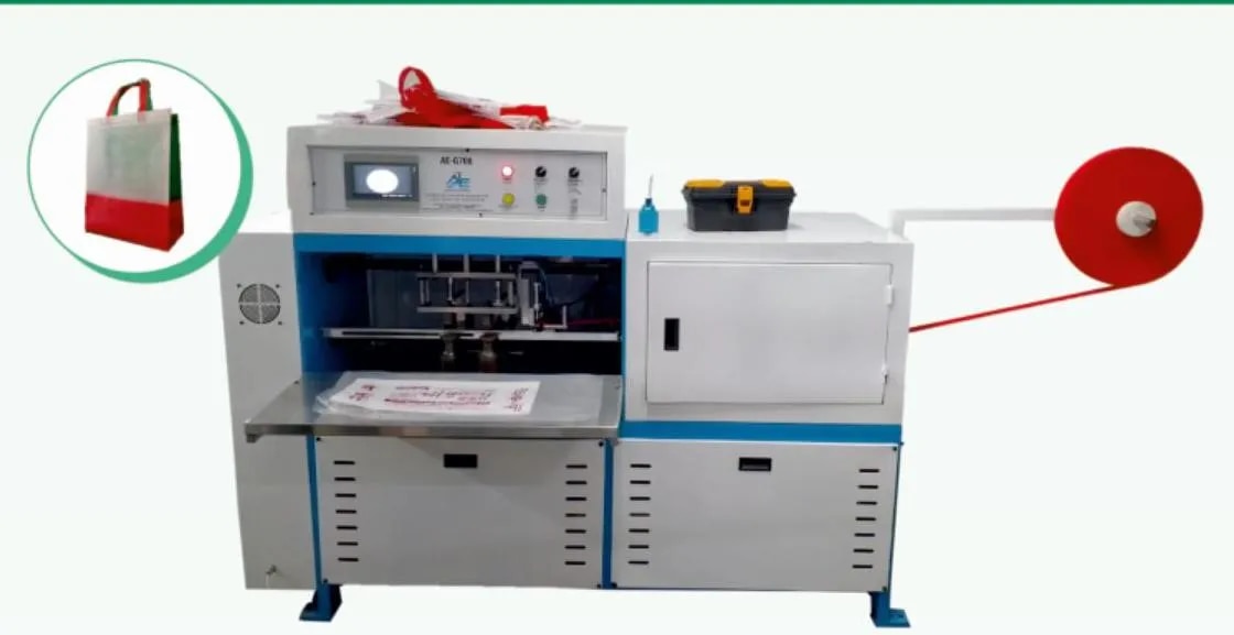 Automatic Loop Handle Sealing Punching Machine image 1