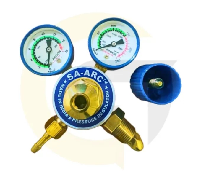 Single Stage Double Gauge Oxygen Regulator Rs.1050, Welding Products image 1