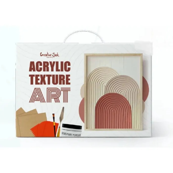 Creative Jack Acrylic Texture Art Kit image 1