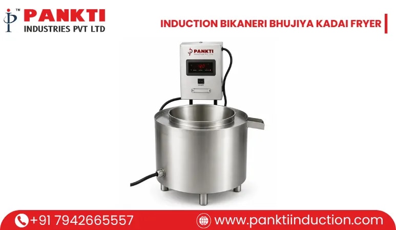 INDUCTION BIKANERI BHUJIYA KADAI FRYER image 1
