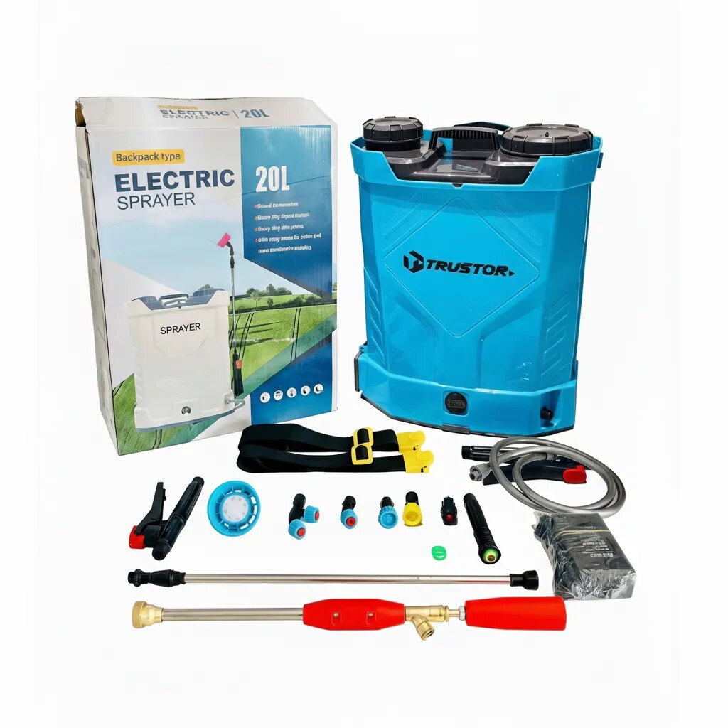12V 16AH LITHIUM ION BATTERY DOUBLE MOTOR DIGITAL SPRAY PUMP image 1