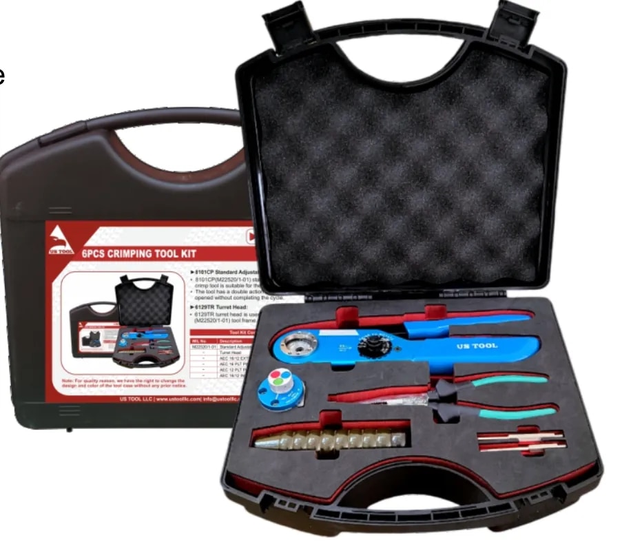 US TOOL LLC 8833ATK Crimping Tool Kits image 1