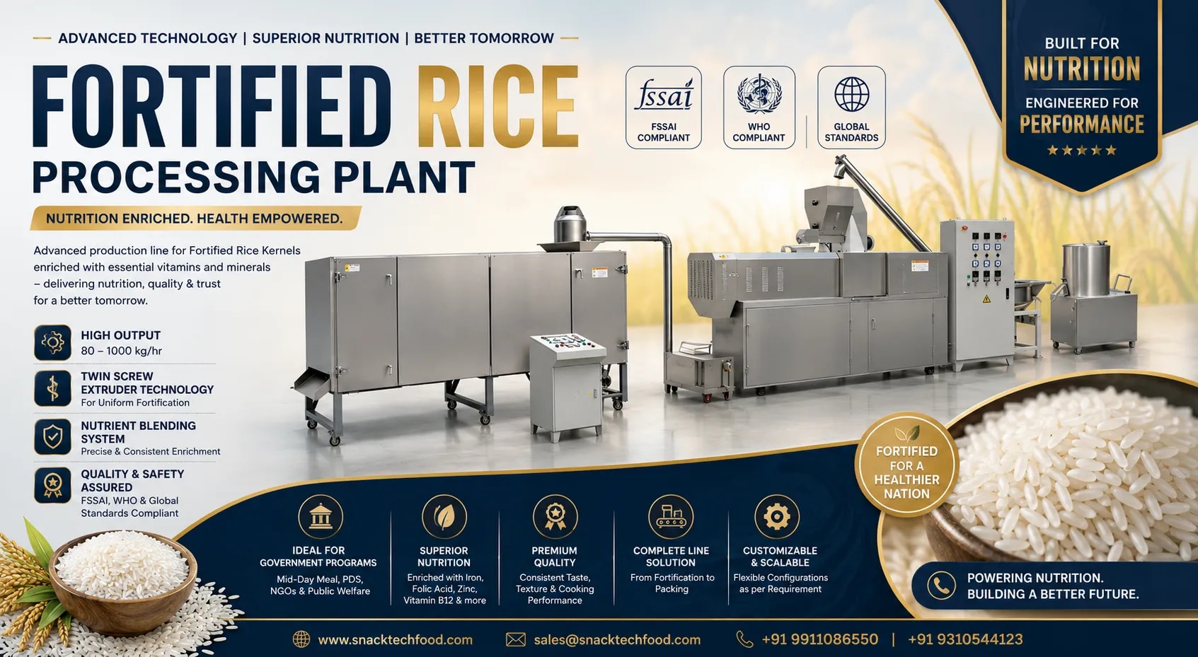 Fortified Rice Processing Plant image 1