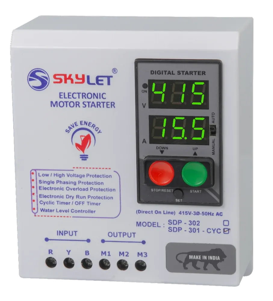 Three Phase Digital Motor Starter image 1