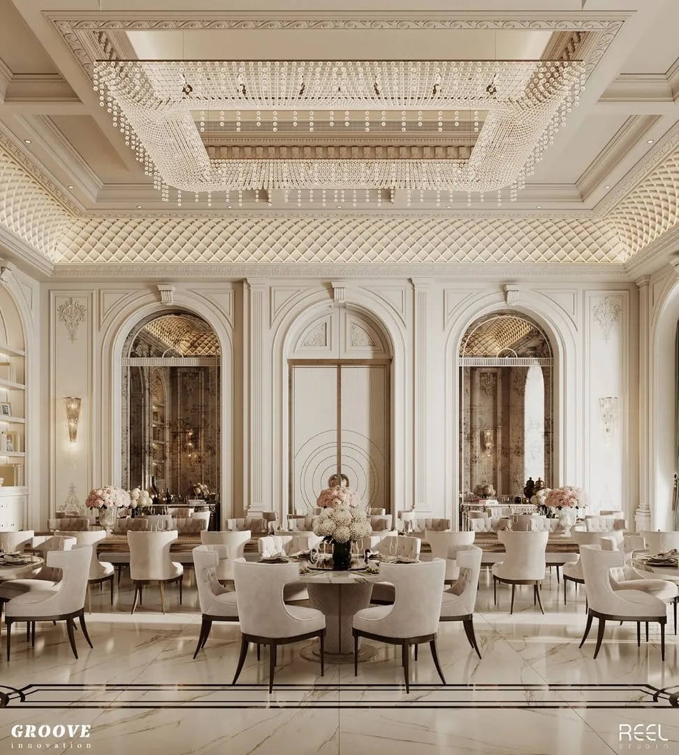 Banquet Hall Interior Design image 1