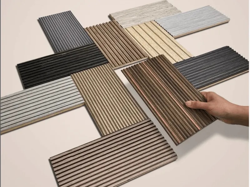 Fluted Panel wooden image 1