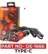 CAR CHARGERS ( PART NO - OE-1666 TYPE C ) image 1