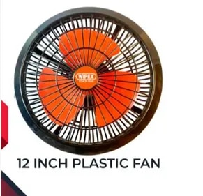 12 Inch Plastic Fan image 1