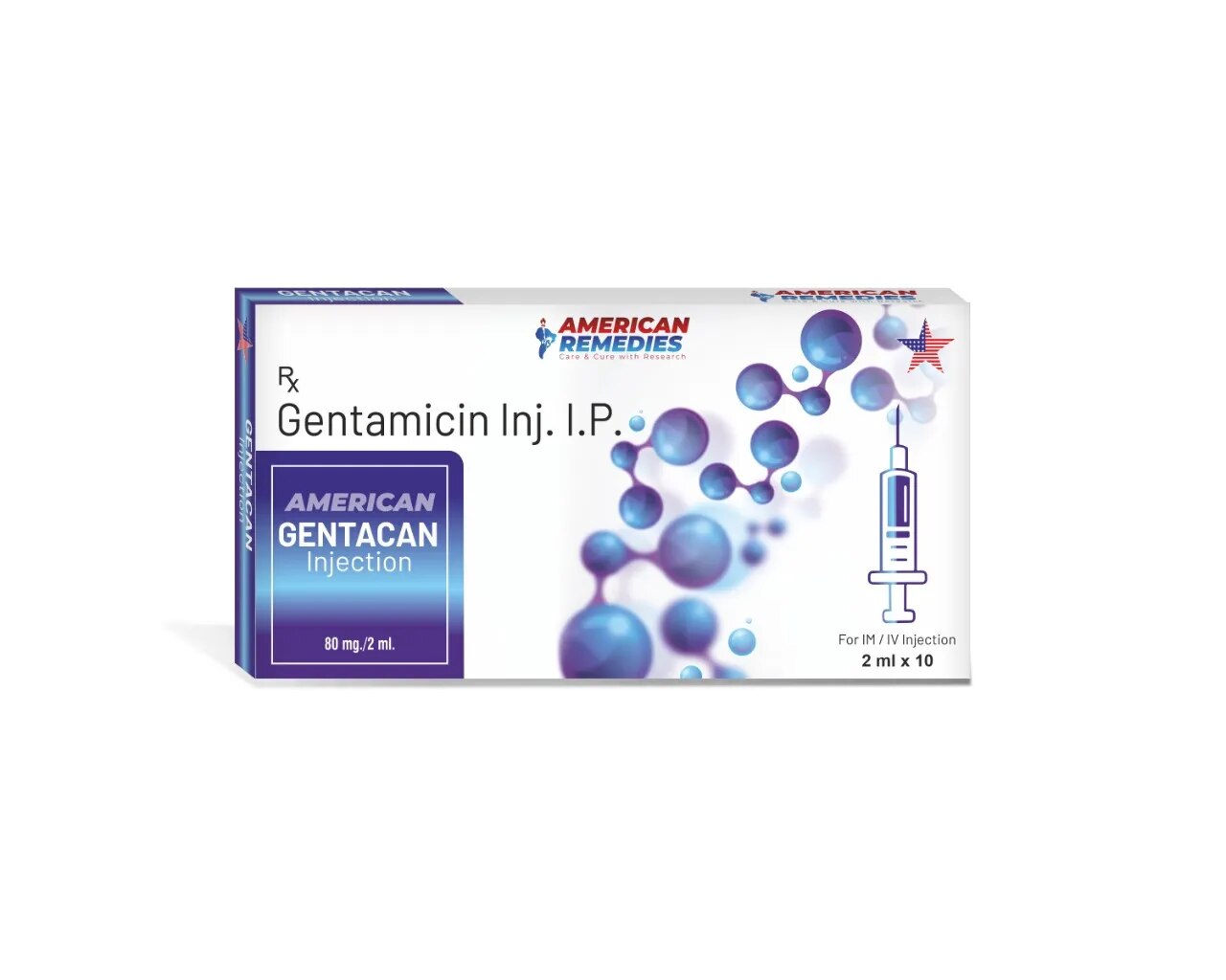 Gentacan Injection Ip, 40mg image 1