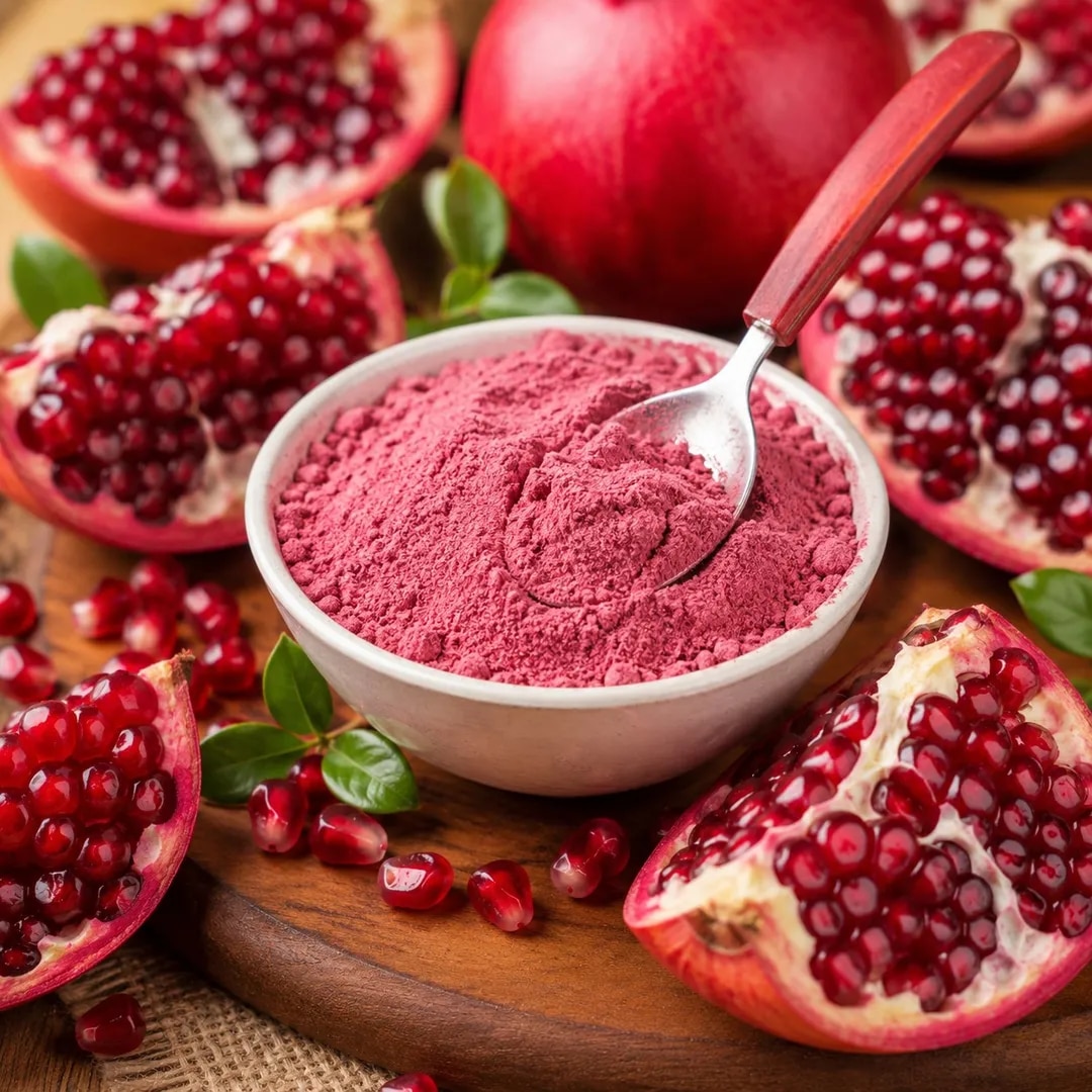 SS Overseas High-Quality Pomegranate Powder – The Ideal Choice for Global Wholesale Importers image 1