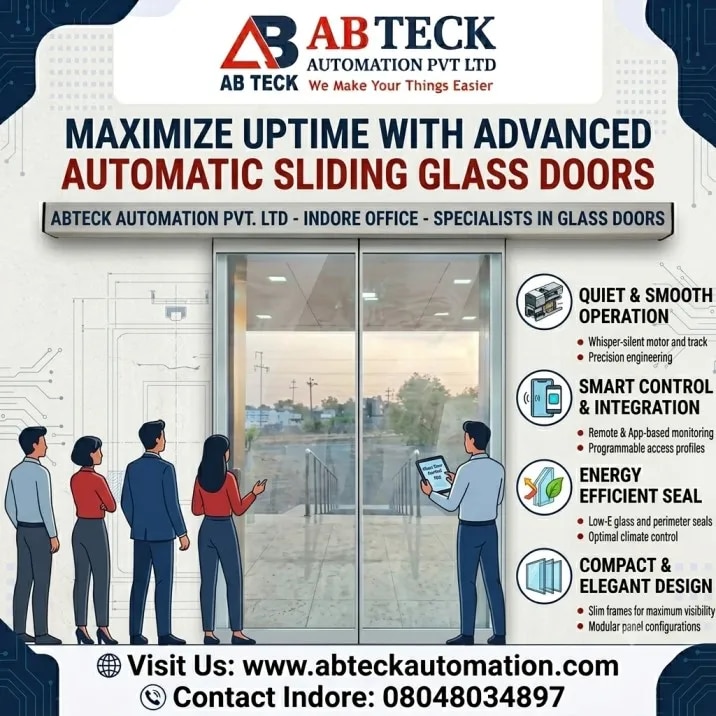 Automatic Sliding Glass Doors image 1