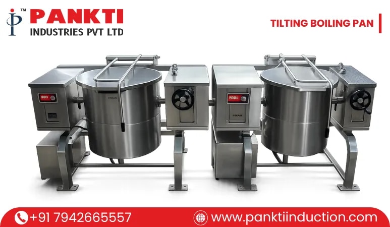 INDUCTION TILTING BOILING PAN image 1