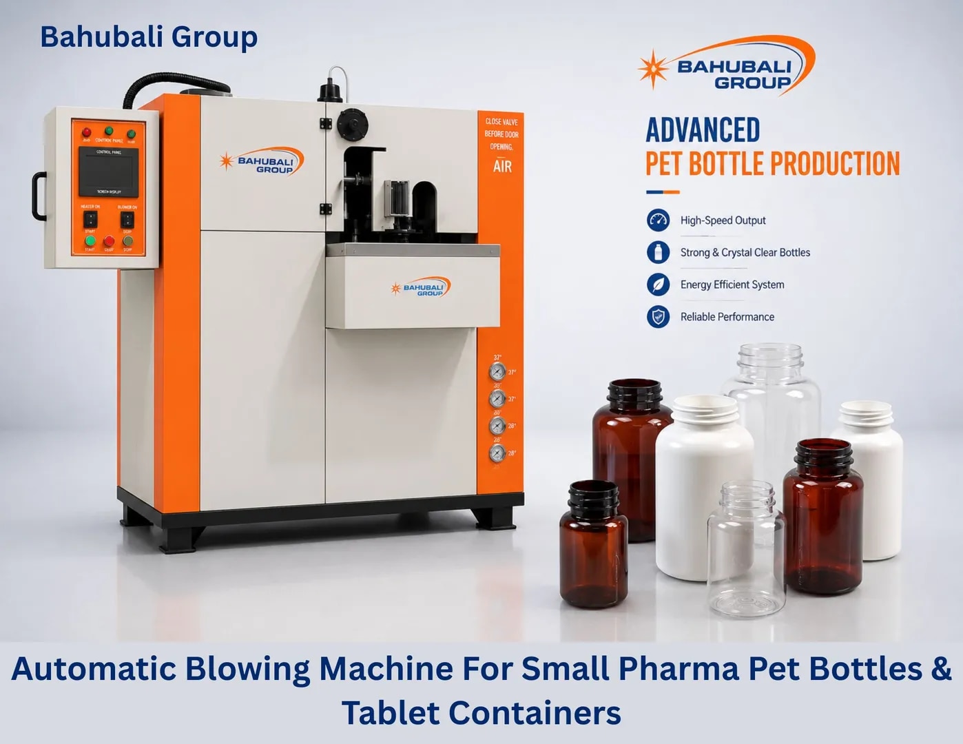 Automatic Blowing Machine For Small Pharma Pet Bottles and Tablet Containers in Ankaleshwar Gujarat image 1