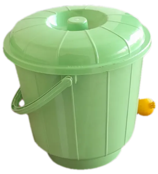 Plastic Bucket 9 Liter With Lid image 1
