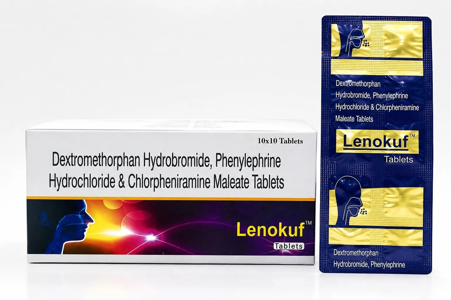 Lenokuf Tablets (10x10 T) image 1
